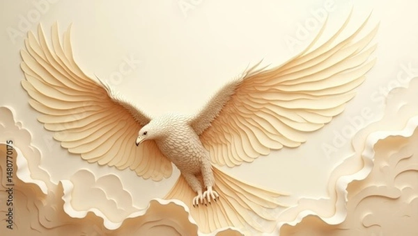 Obraz angel with wings