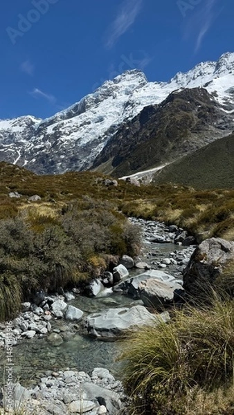 Obraz river in the mountains