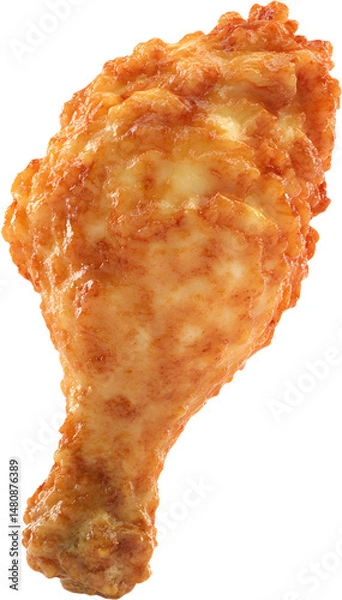 Fototapeta Golden fried chicken legs