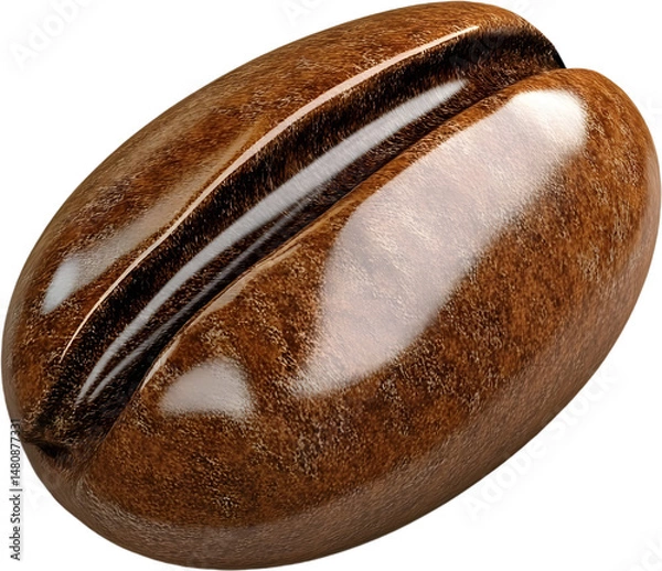 Fototapeta coffee beans isolated on white background