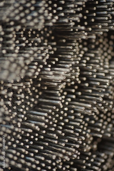 Obraz Metallstäbe