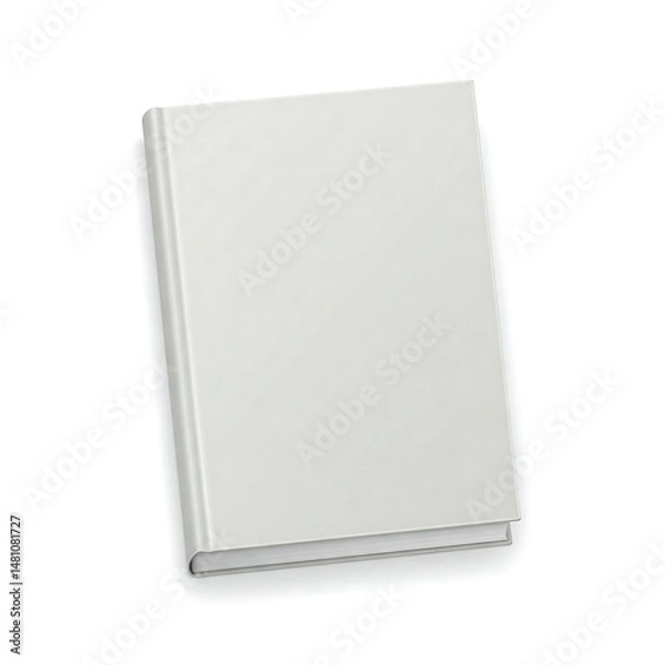 Obraz blank notebook isolated on white
