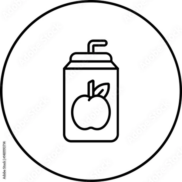 Obraz Juice Icon
