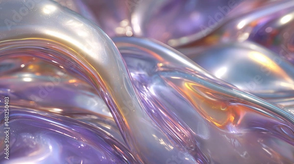 Obraz Iridescent Molten Glass Texture
虹色の溶けたガラス質感