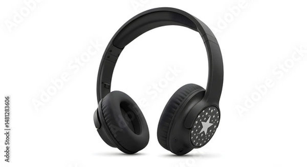 Fototapeta headphone isolated on white background