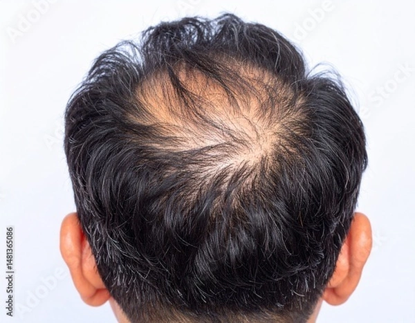 Obraz 薄毛男性