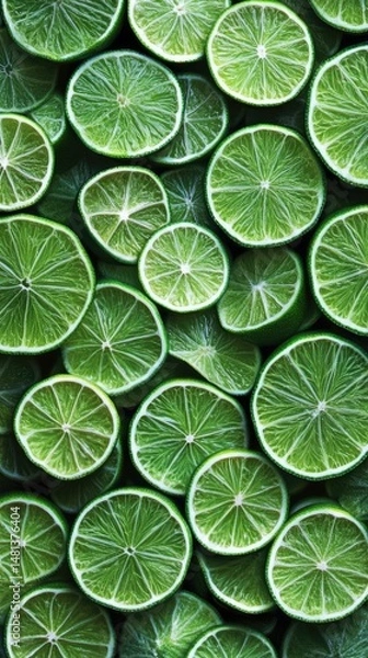 Obraz Fresh Lime Slices