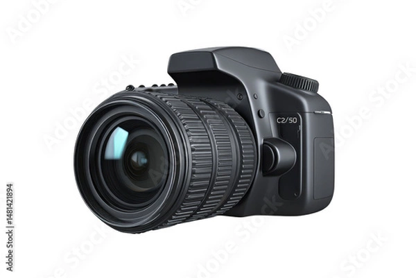 Obraz Camera detailed view rendering on transparent background