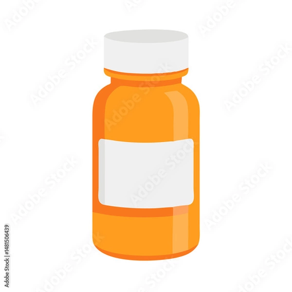 Obraz Pill Bottle - Medication Icon