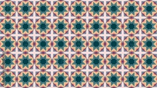 Fototapeta fabric motif. seamless pattern. wallpaper. background. HD resolution