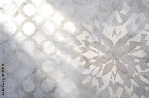 Fototapeta Light-drenched, textured design