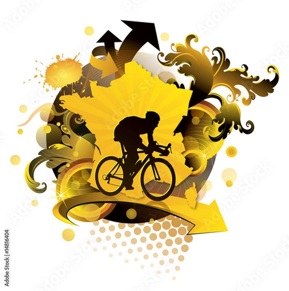 Obraz Cyclist