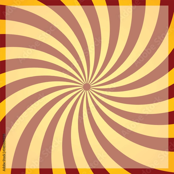 Fototapeta grunge background with yellow rays