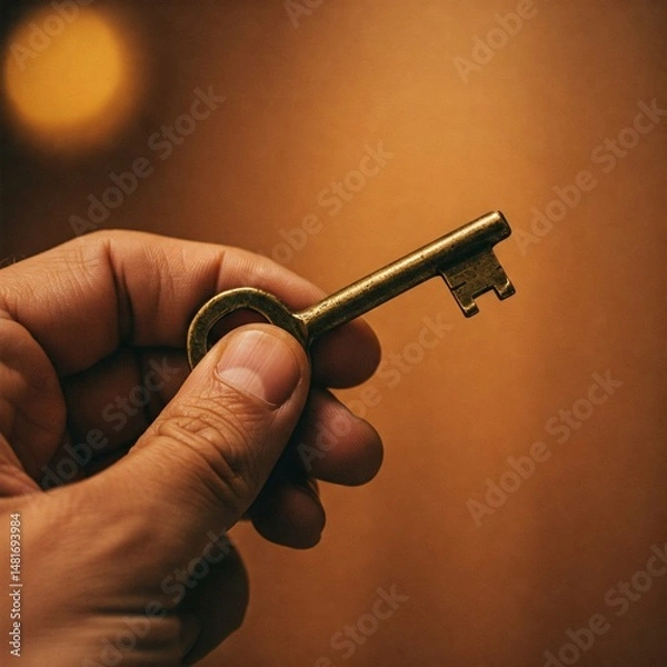 Obraz key to success