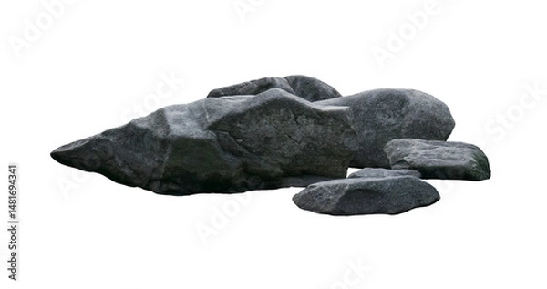 Obraz Landscape Rocks with Transparency - Commercial Use