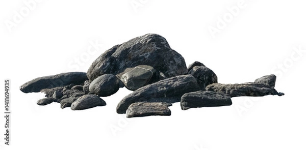 Obraz River Rock Collection - Transparent Overlay