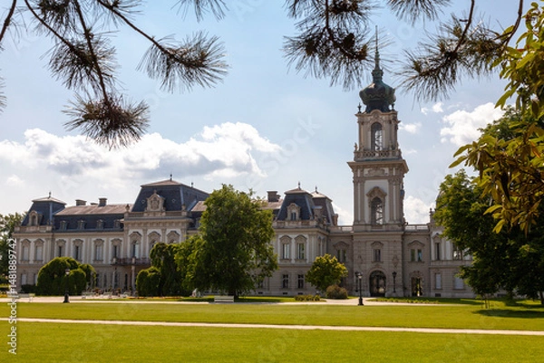 Fototapeta The Baroque Festetics Palace in Keszthely, Hungary