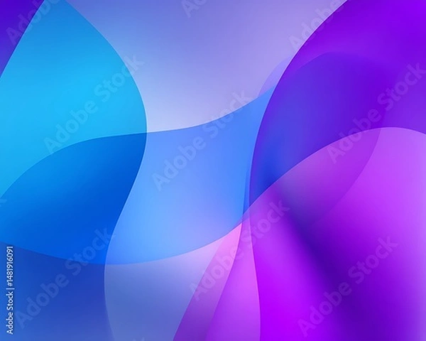 Fototapeta Simple abstract background with modern minimalism and abstract layering.
