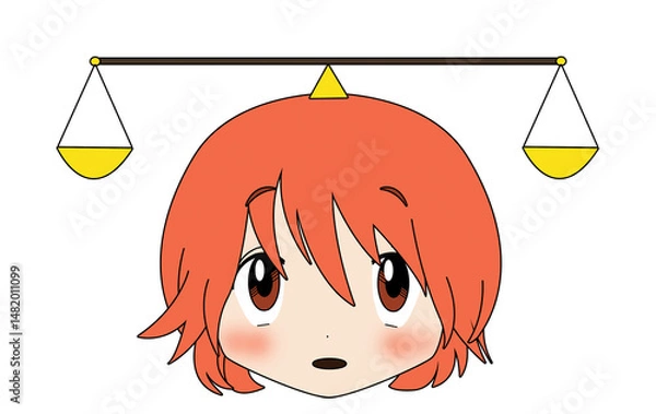 Obraz 天秤座の子供