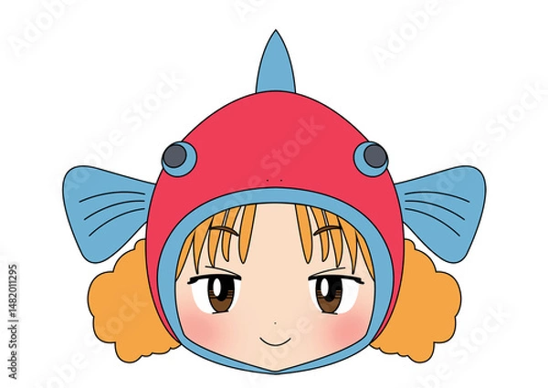 Obraz 魚座の少女