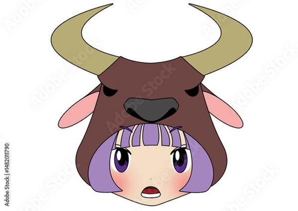 Obraz 牡牛座の少女