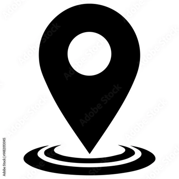 Fototapeta GPS LOCATION ICON