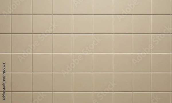 Obraz Beige Square Tiles Seamless Texture Background Pattern