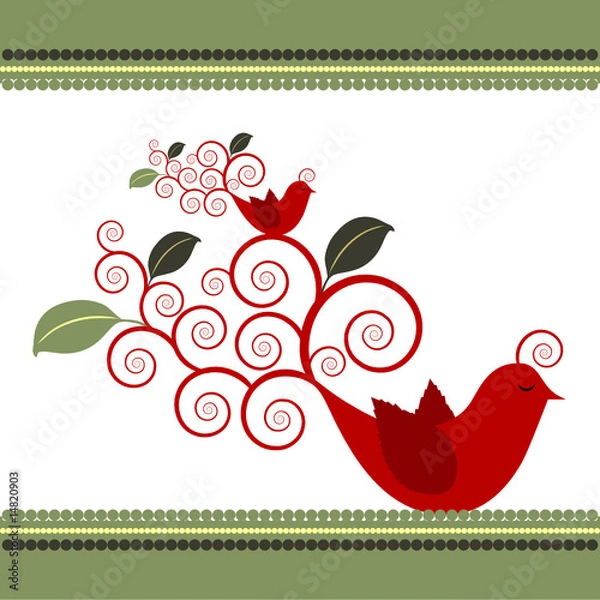 Obraz Quail Bird Illustration