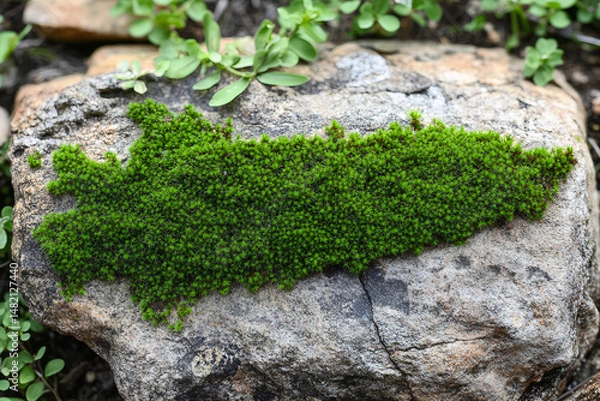 Obraz moss on stone