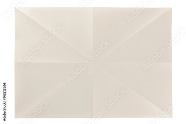 Fototapeta full diagonal folded clay page