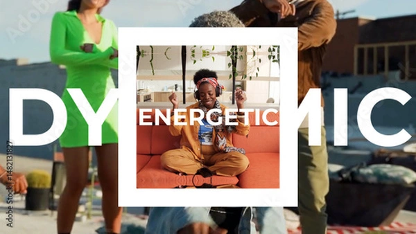 Fototapeta Zoom In Out Intro Transitions