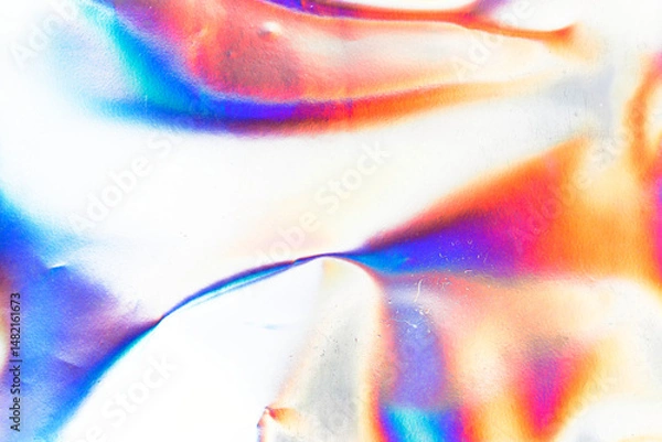 Fototapeta abstract surface holographic texture background