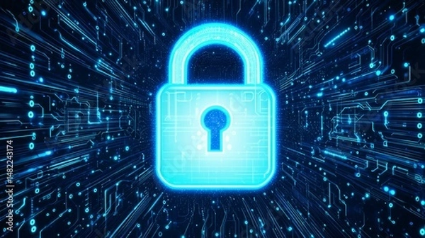 Obraz サイバーセキュリティ空間/Cyber Security Space