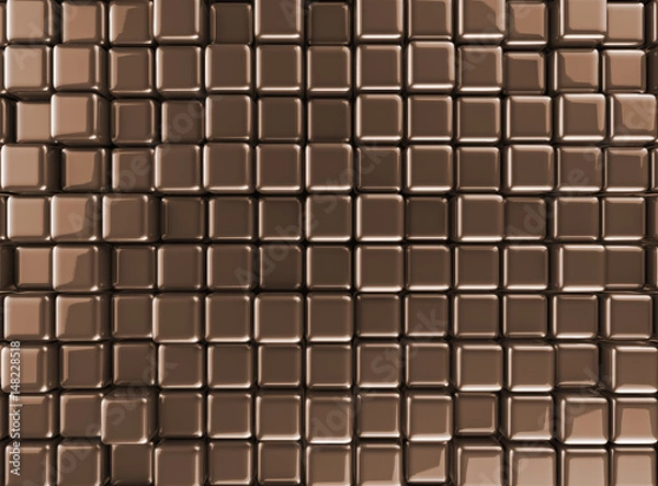 Fototapeta Brown tiles background