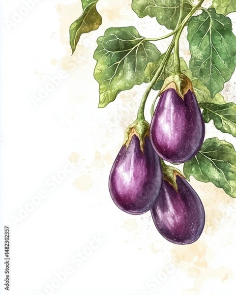 Fototapeta Realistic illustration, Different types of vegetables, isolated on white background