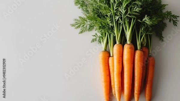 Fototapeta Realistic illustration, Different types of vegetables, isolated on white background