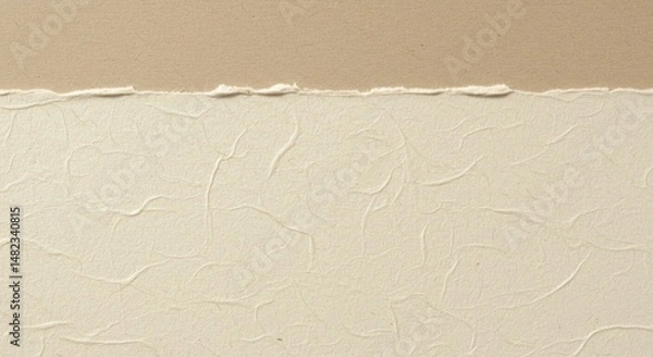 Fototapeta Textured paper sheets with subtle color variations, ideal for art and design projects