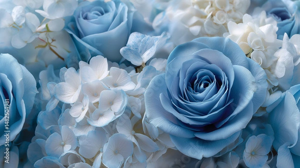 Obraz たくさんのバラの花