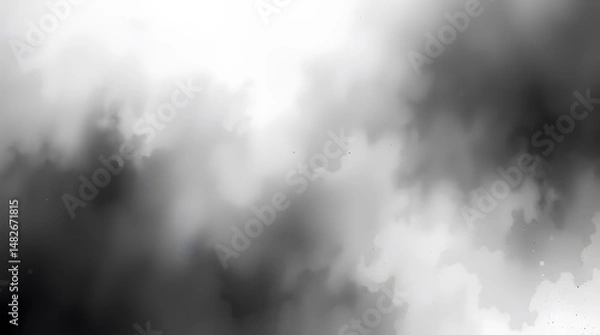 Fototapeta fog in the fog