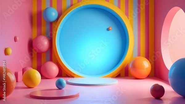 Obraz abstract colorful background