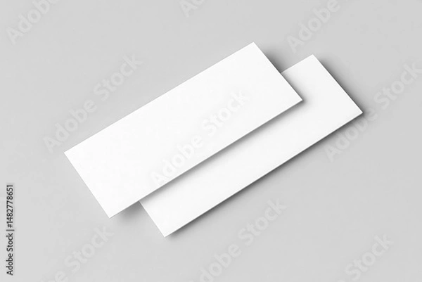 Obraz Gift Voucher Mockup with Minimal Layout Design
