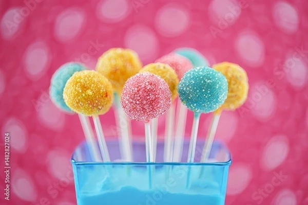 Obraz Colorful Cake Pops