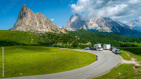 Obraz Giau Pass, Dolomites Italy
