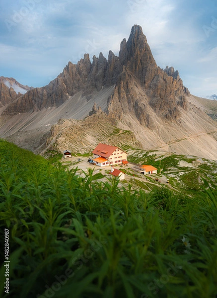 Obraz Tre Cime, Unesco Dolomites Italy