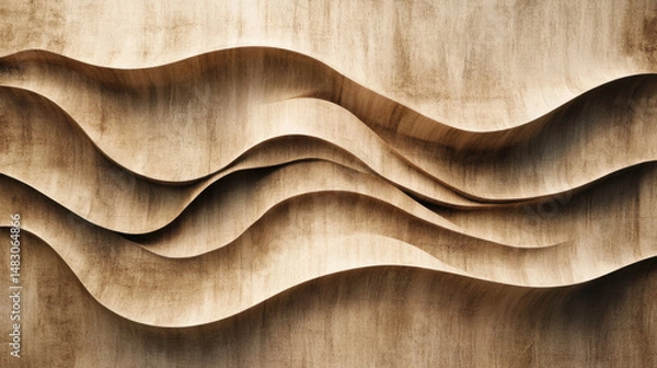 Fototapeta Maple wood veneer background. Maple wood veneer texture.