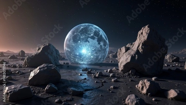 Fototapeta Planets in space