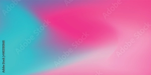Fototapeta Color gradient background, abstract orange grain gradation texture, vector pink noise texture blur abstract background modern