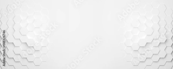 Obraz panorama sześciokąta