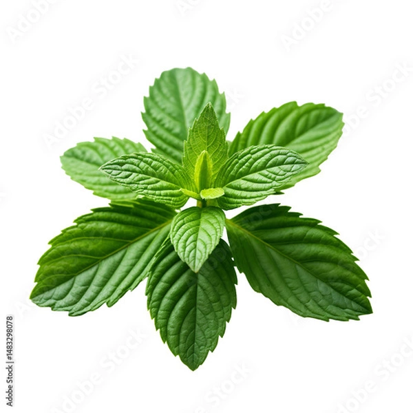 Fototapeta A bunch of green leaves