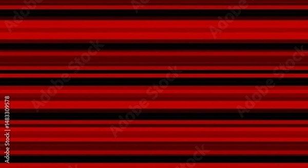 Fototapeta Abstract Red and Black Horizontal Stripes Background
